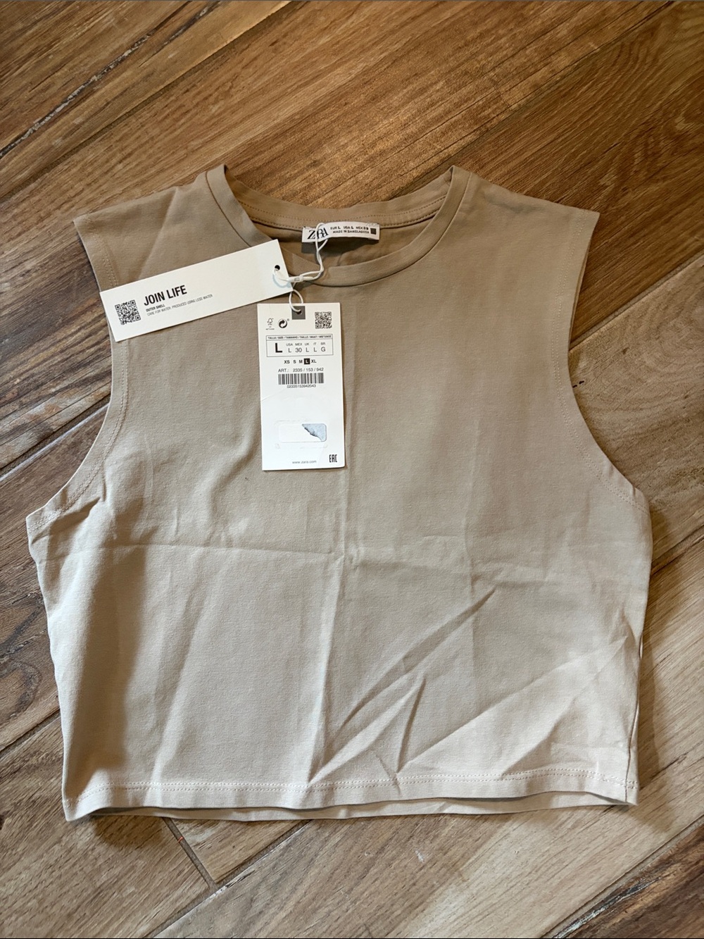 NWT • ZARA Crop Top